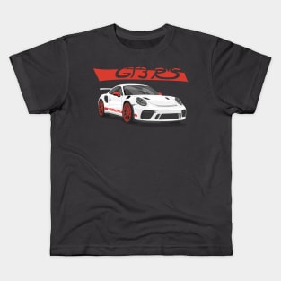 car gt3 rs 911 Red white Kids T-Shirt